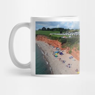 Ladram Bay Jurassic Coast Devon England Mug